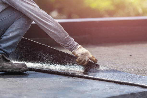 Professional Exterior Waterproofing technician working in Brecksville, OH